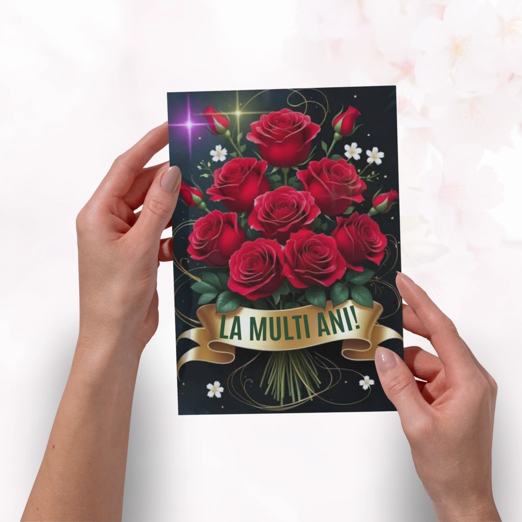 Felicitare de ziua de nastere, La multi ani!